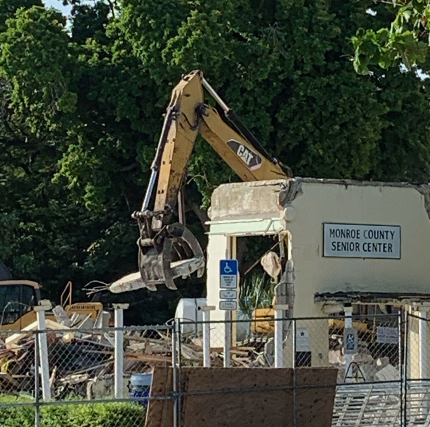 Monroe County Senior Center Demolition